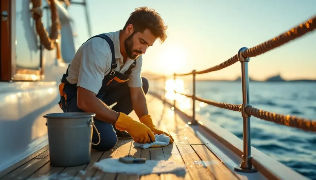 Limpeza E Conservação De Piso Náutico